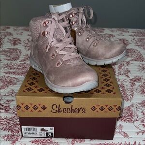 Skechers Women's Pink High-Top Sneakers
